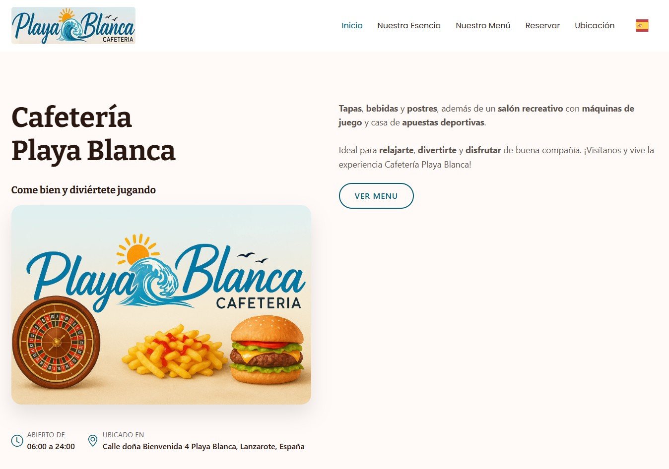 Sistema de reservas online para restaurante