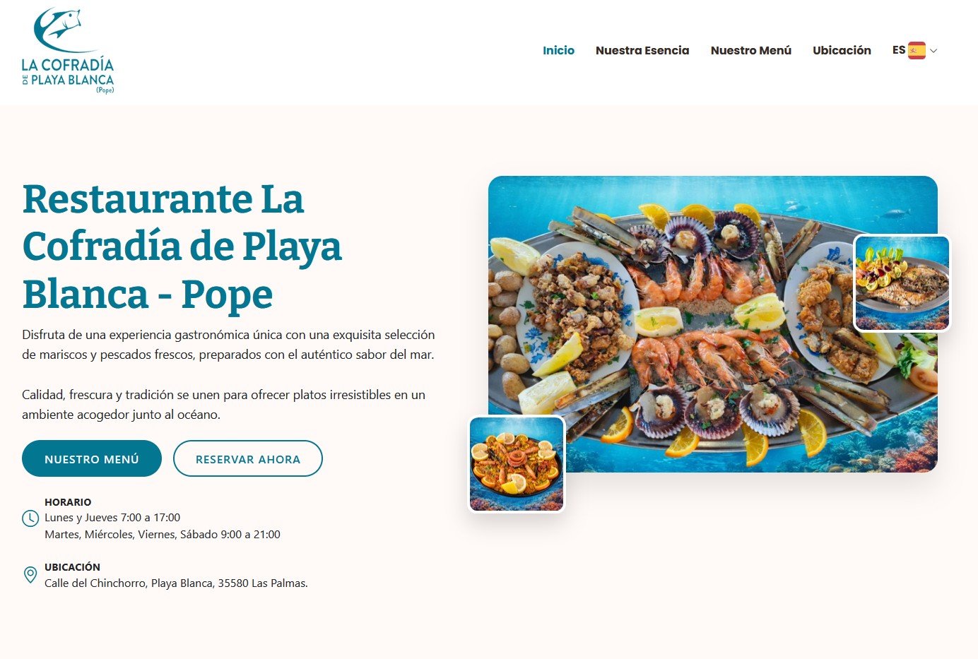 Sistema de reservas online para restaurante